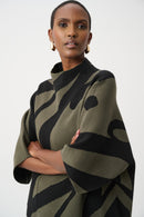 JOSEPH RIBKOFF Abstract Jacquard Sweater