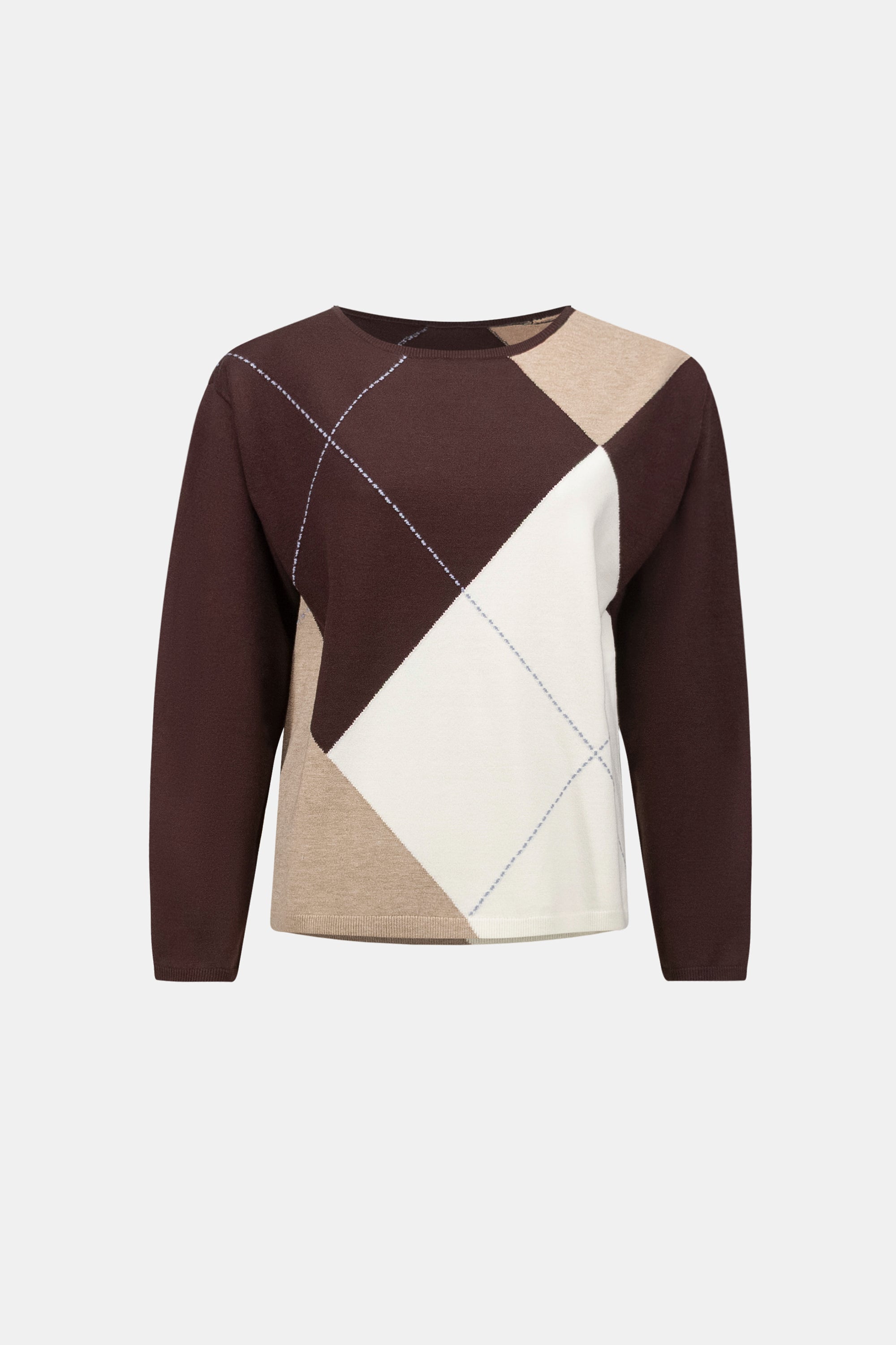JOSEPH RIBKOFF Argyle Sweater