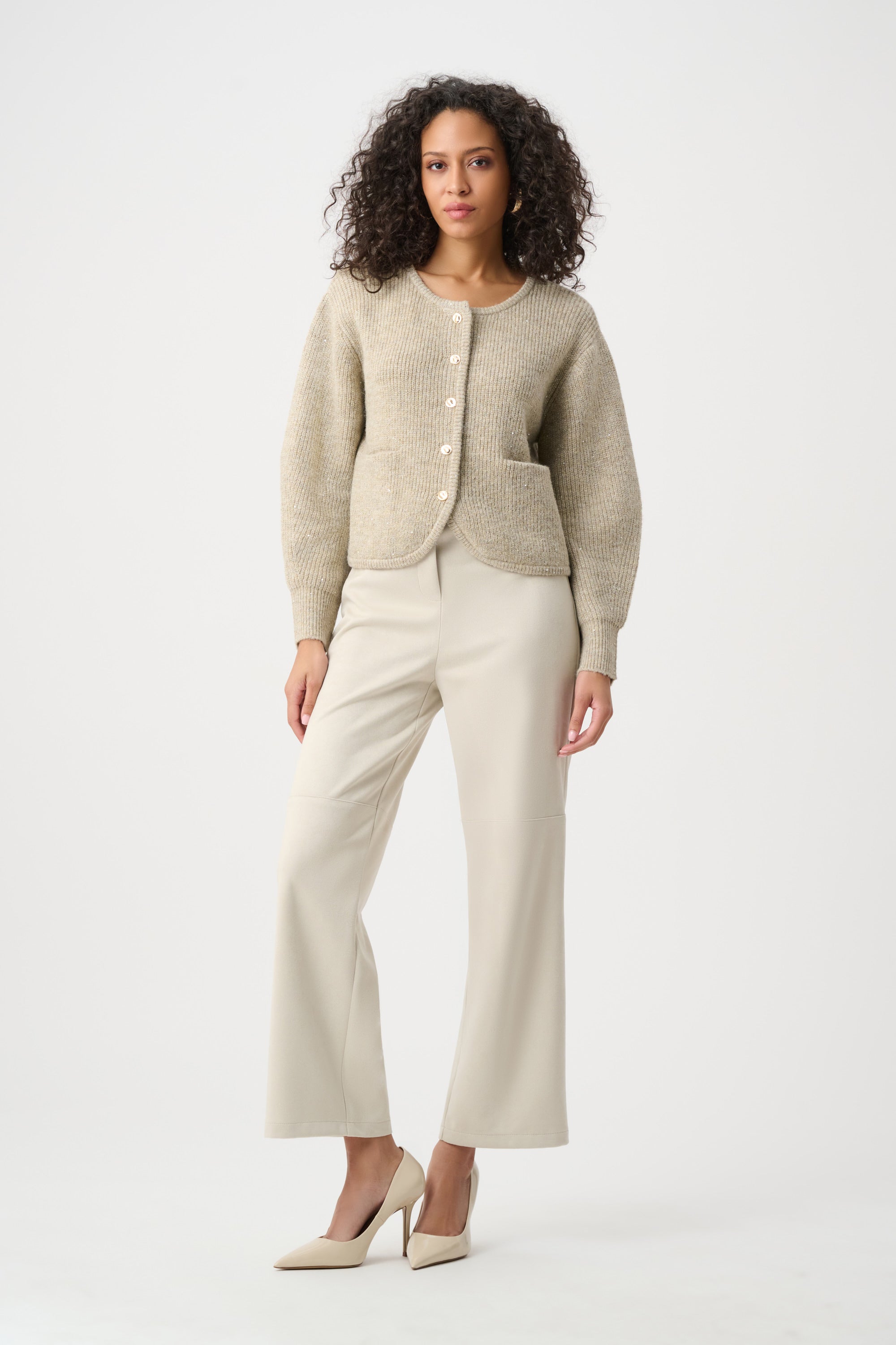 JOSEPH RIBKOFF Boxy Crewneck Sweater