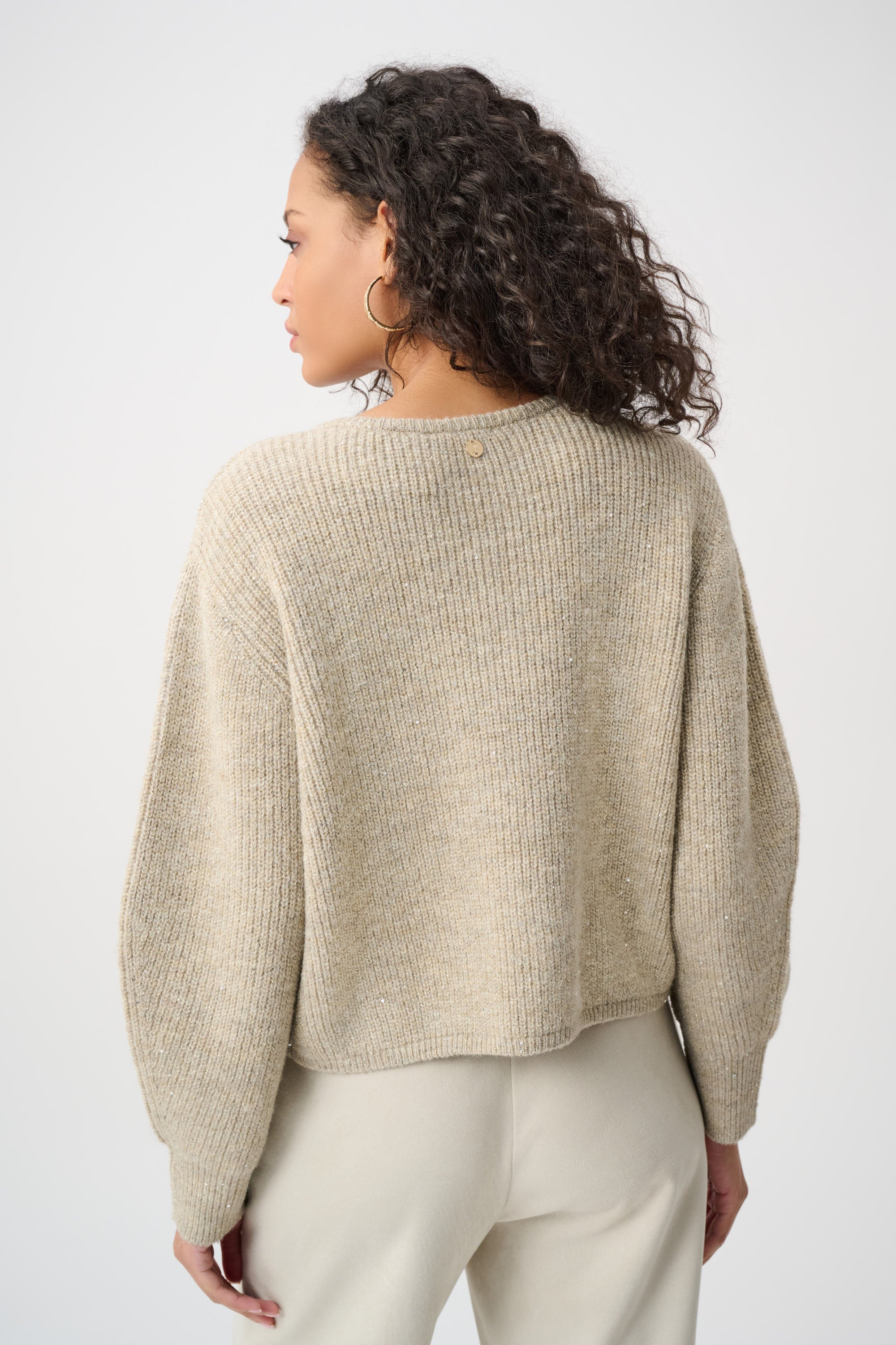 JOSEPH RIBKOFF Boxy Crewneck Sweater
