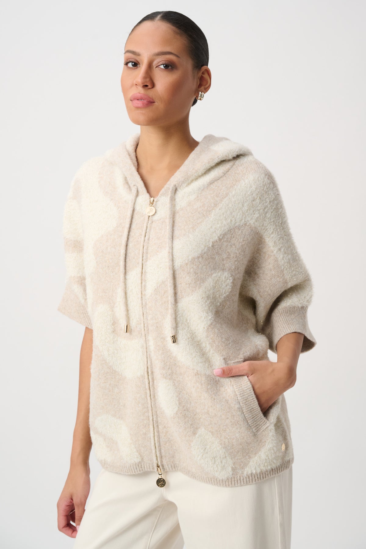 JOSEPH RIBKOFF Hooded Sweater