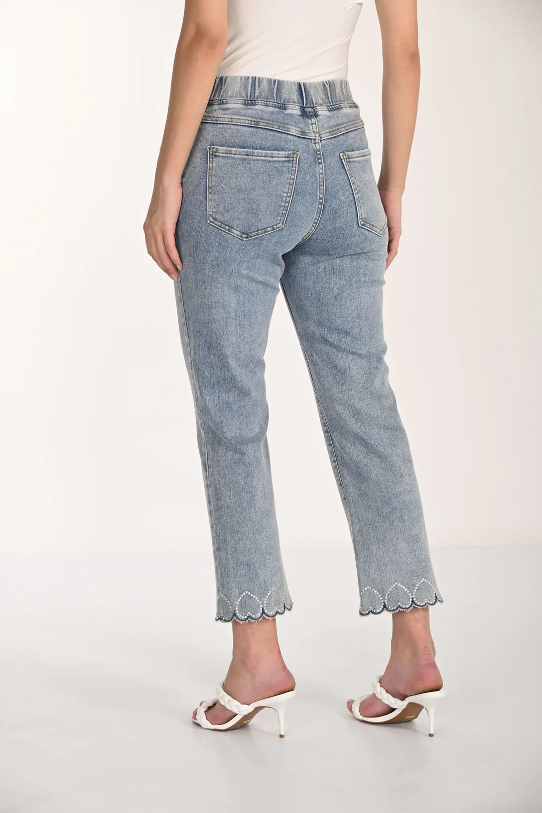 FRANK LYMAN Embellished Jeans