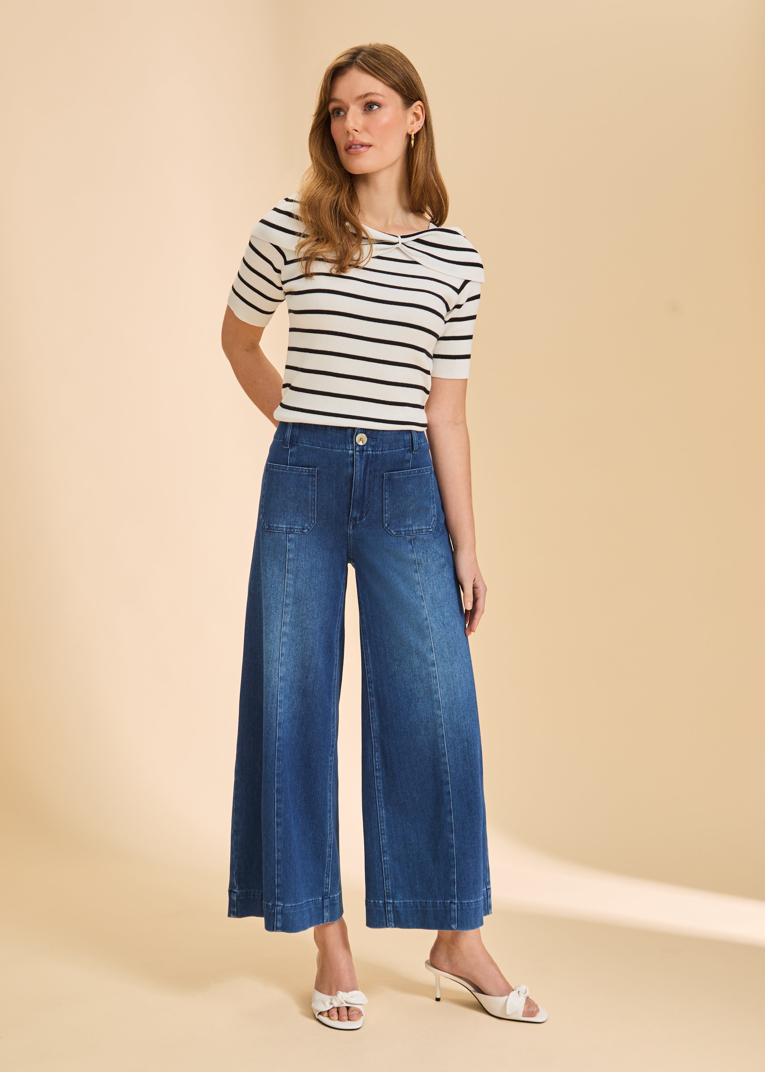 FDJ Wide Leg Denim