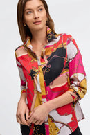 FOXCROFT Patterned Blouse