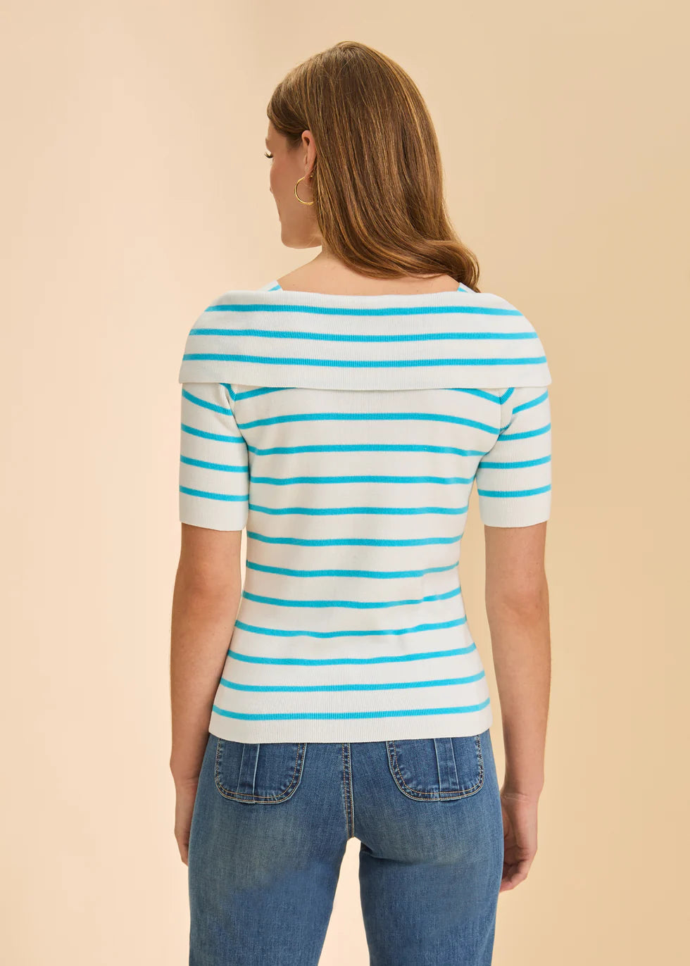 FDJ Knit Striped Top