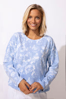ESCAPE Floral Long-Sleeve Top