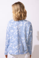 ESCAPE Floral Long-Sleeve Top