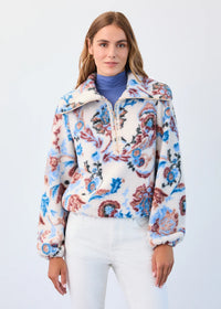 FDJ 1/2 Zip Sherpa Popover Jacket