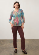 FDJ 3/4 Sleeve Top Horatio