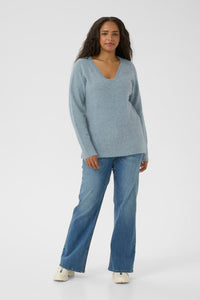 KAFFE CURVE V-Neck Sweater