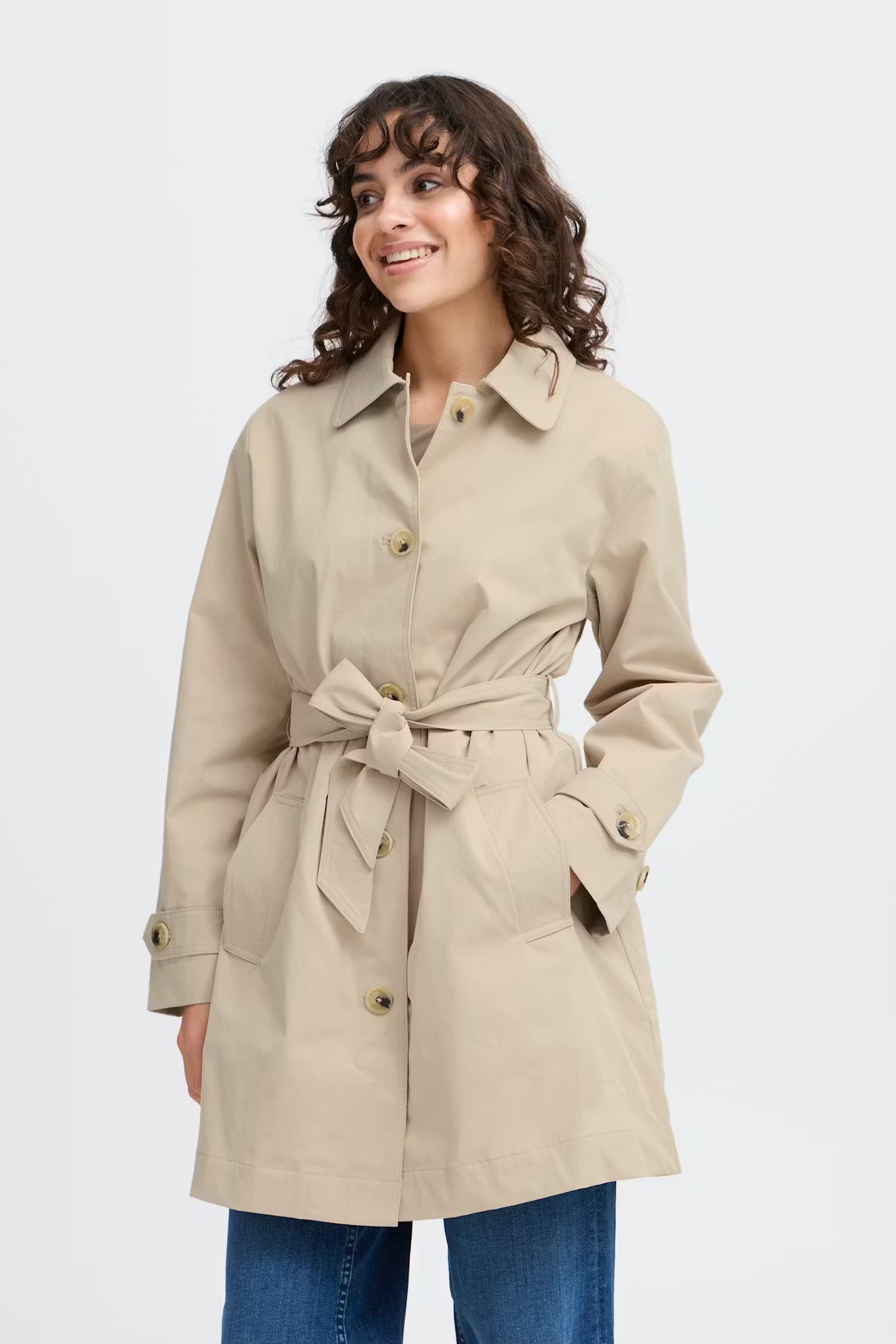 FRANSA Trench Coat
