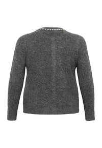 KAFFE CURVE Wool Cardigan