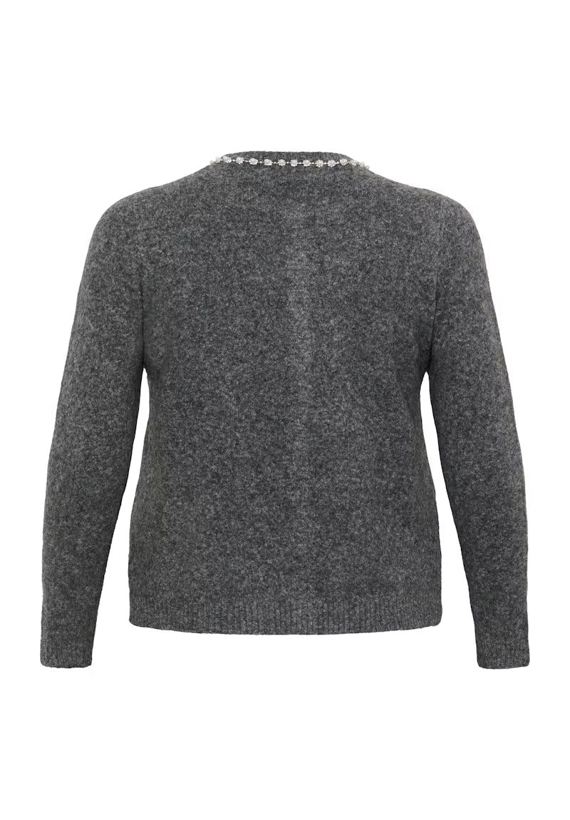 KAFFE CURVE Wool Cardigan