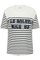 KAFFE CURVE Striped T-Shirt