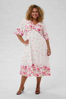 KAFFE CURVE Floral Dress