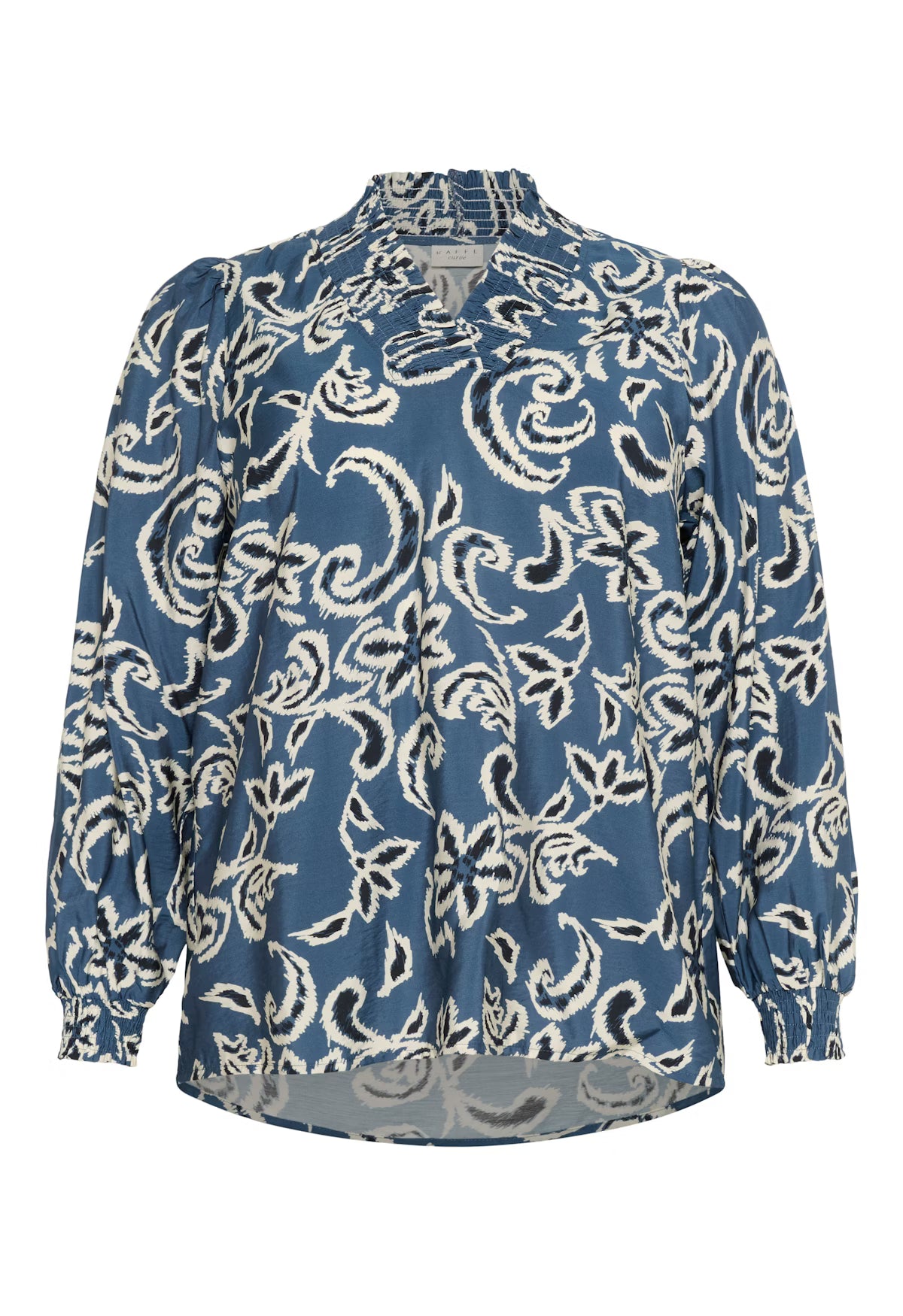 KAFFE CURVE Patterned Blouse