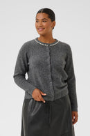 KAFFE CURVE Wool Cardigan