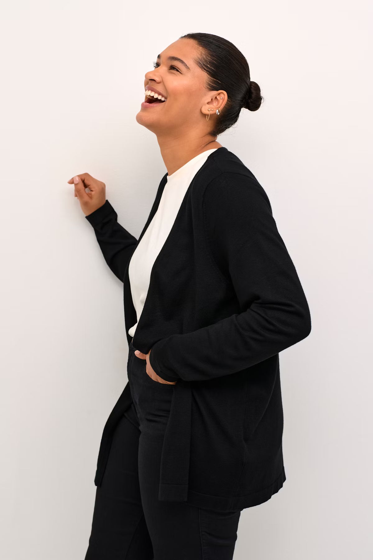 KAFFE CURVE Robe Cardigan