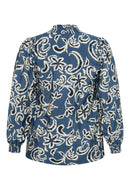 KAFFE CURVE Patterned Blouse