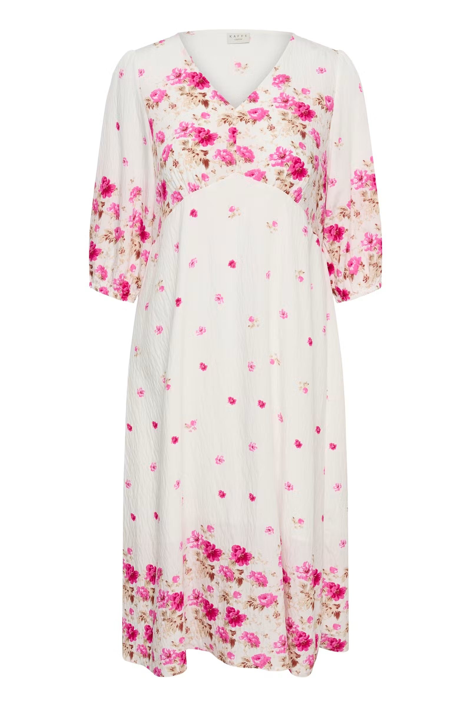 KAFFE CURVE Floral Dress