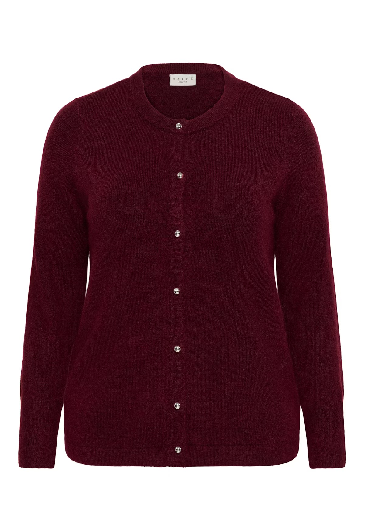 KAFFE CURVE Button Front Cardigan