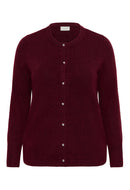 KAFFE CURVE Button Front Cardigan