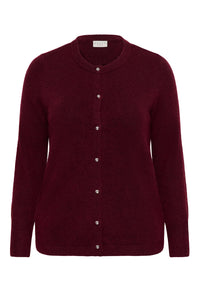 KAFFE CURVE Button Front Cardigan