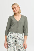 FRANSA V-Neck Cardigan