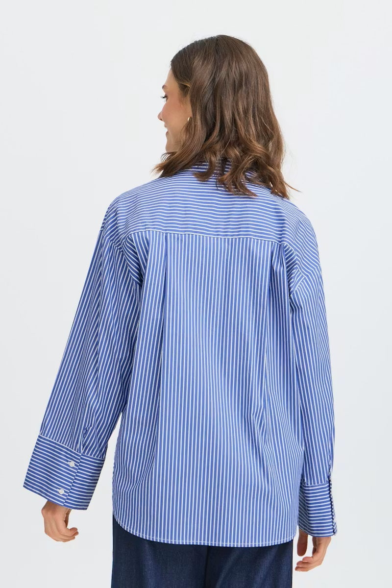 FRANSA Striped Blouse