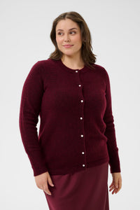 KAFFE CURVE Button Front Cardigan