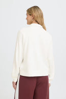 FRANSA Collared Long Sleeve Top