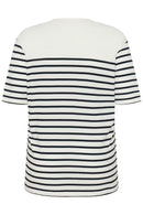 KAFFE CURVE Striped T-Shirt