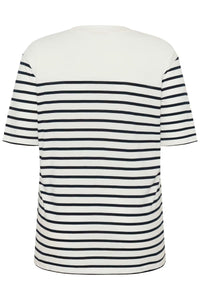 KAFFE CURVE Striped T-Shirt