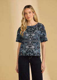 FDJ Round Neck Top