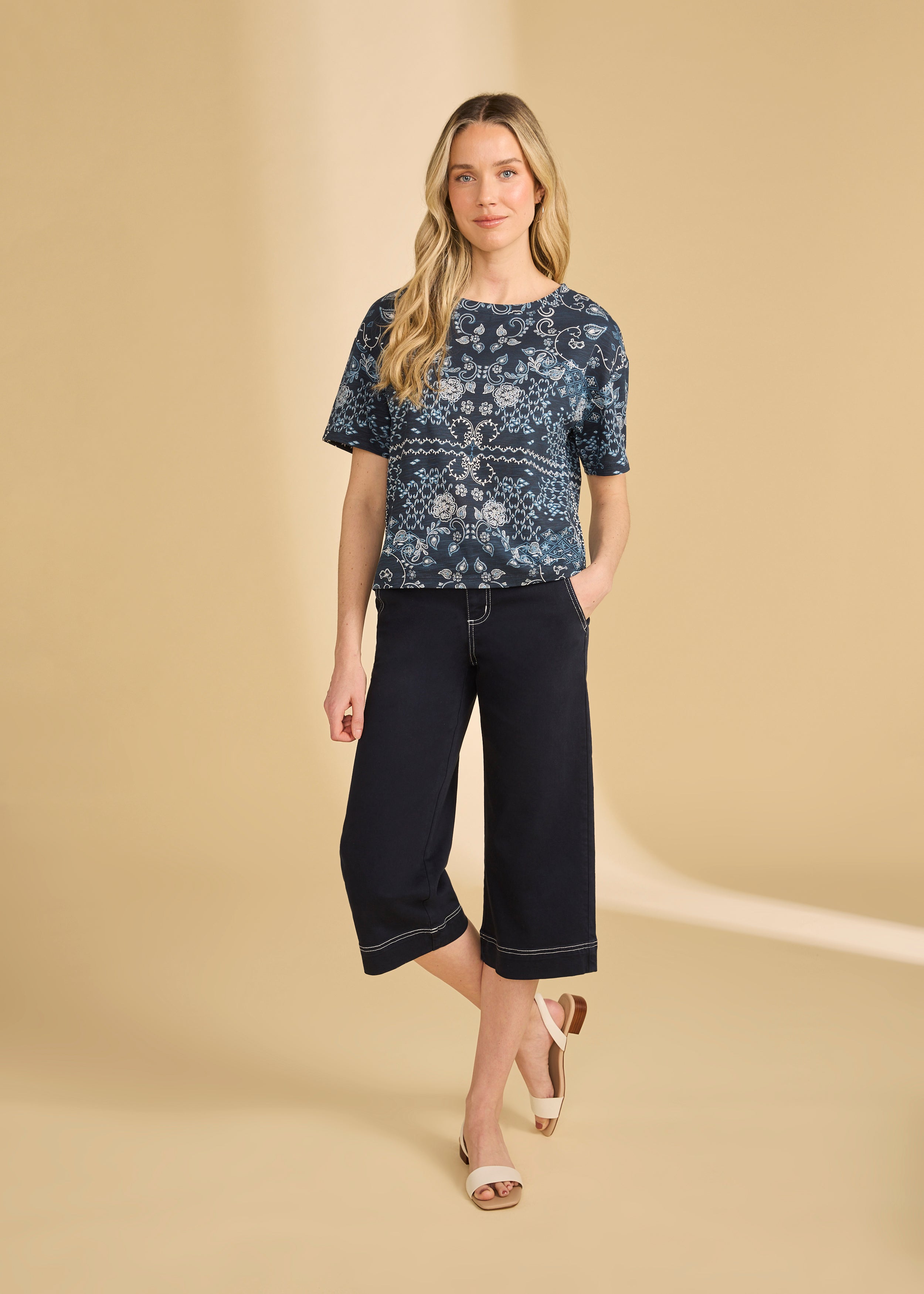FDJ Round Neck Top