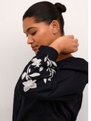 KAFFE CURVE Blouse with Embroidery