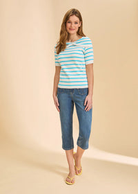 FDJ Knit Striped Top