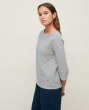 YERSE Striped Cotton T-Shirt