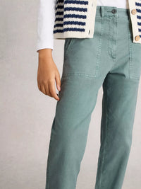 WHITE STUFF Twisted Chino Trousers