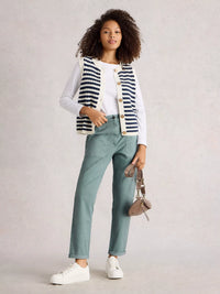 WHITE STUFF Twisted Chino Trousers