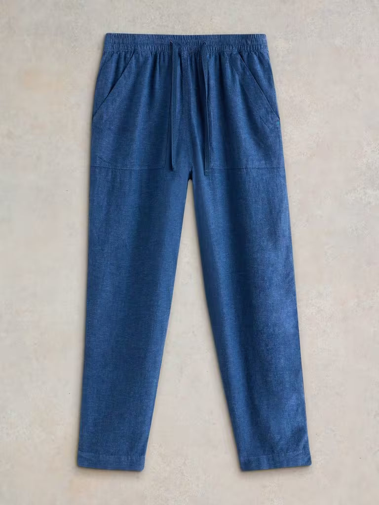 WHITE STUFF Linen Blend Trouser