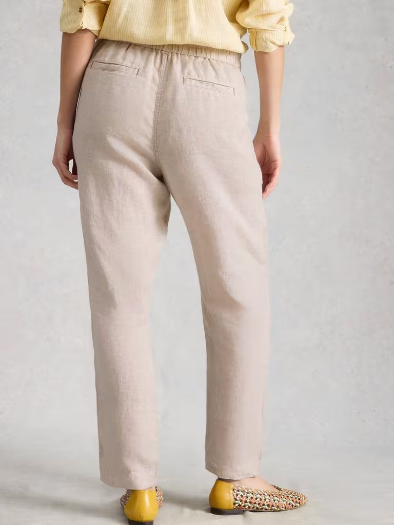 WHITE STUFF Rowena Linen Trousers