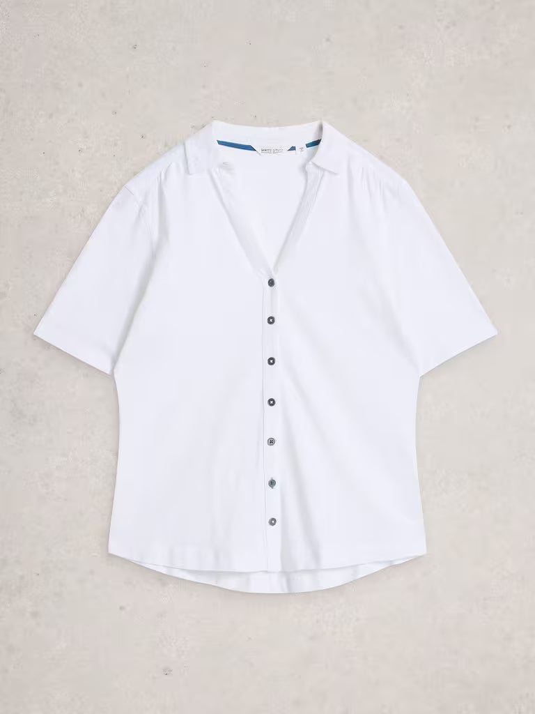 WHITE STUFF Annie Jersey Shirt