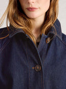 WHITE STUFF Oakleigh Denlim Long Sleeve Coat