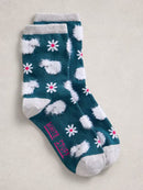 WHITE STUFF Fluffy Lamb Ankle Socks