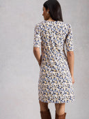 WHITE STUFF Olivia Jersey Crew Neck Dress