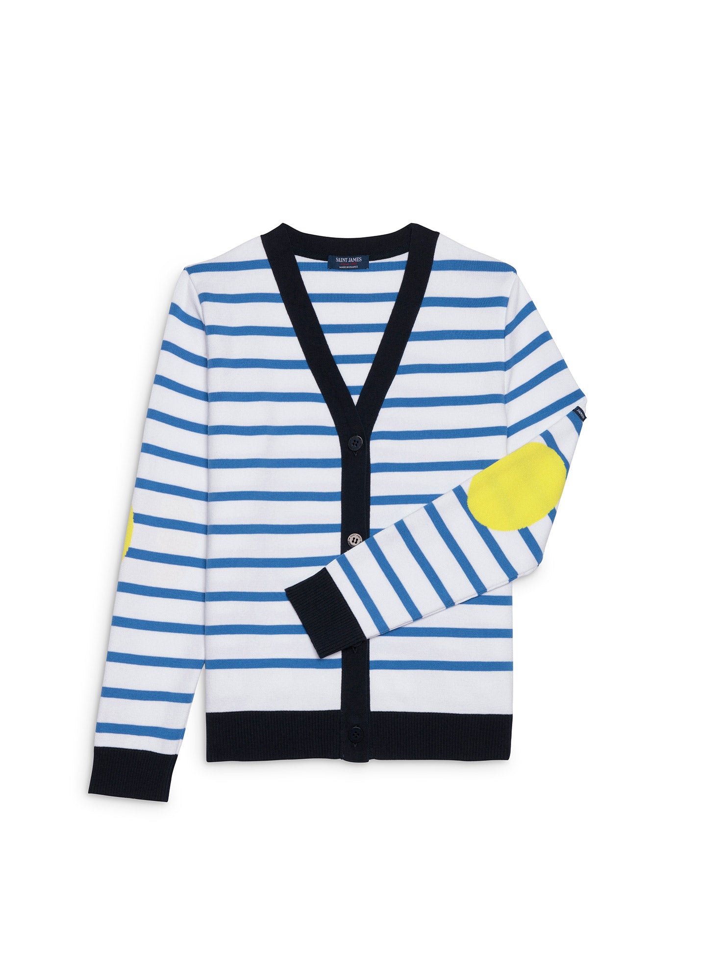 SAINT JAMES Striped Cardigan