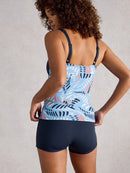 WHITE STUFF Splash Control Tankini Top