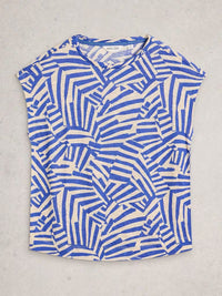WHITE STUFF Rowan Linen Tee