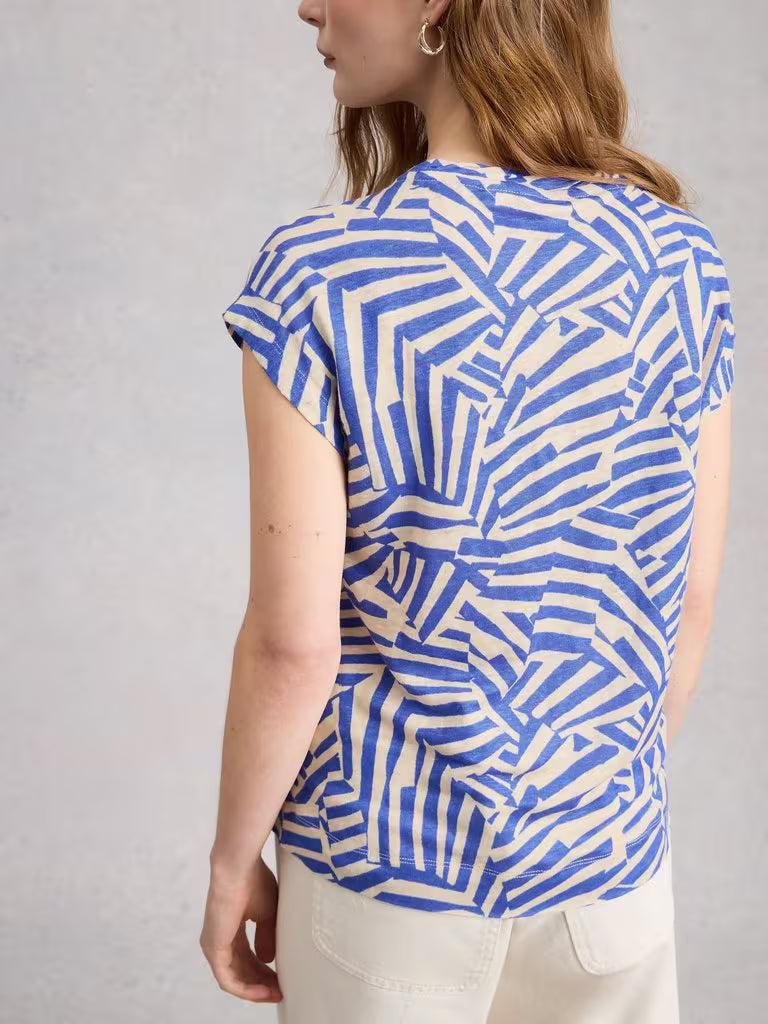 WHITE STUFF Rowan Linen Tee